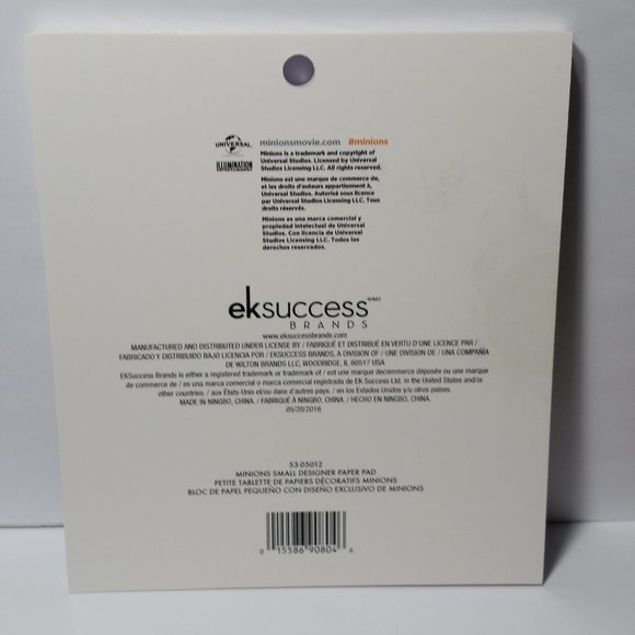 Minions Paper Pad Cards Arts & Crafts Paper - Picture 2 of 9